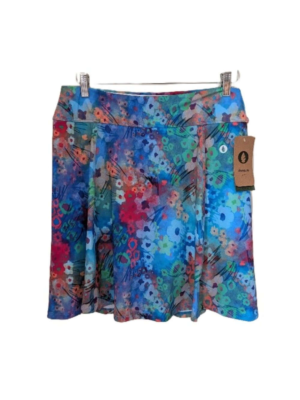 Dona Jo Ultimate Skort Flourish Colorful Activewear Size XL NWT